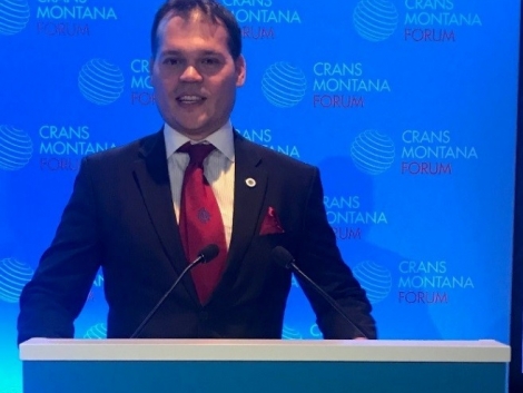Claudio Chiste speech